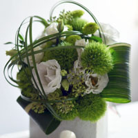 gallery bouquet da sposa fiori verdi